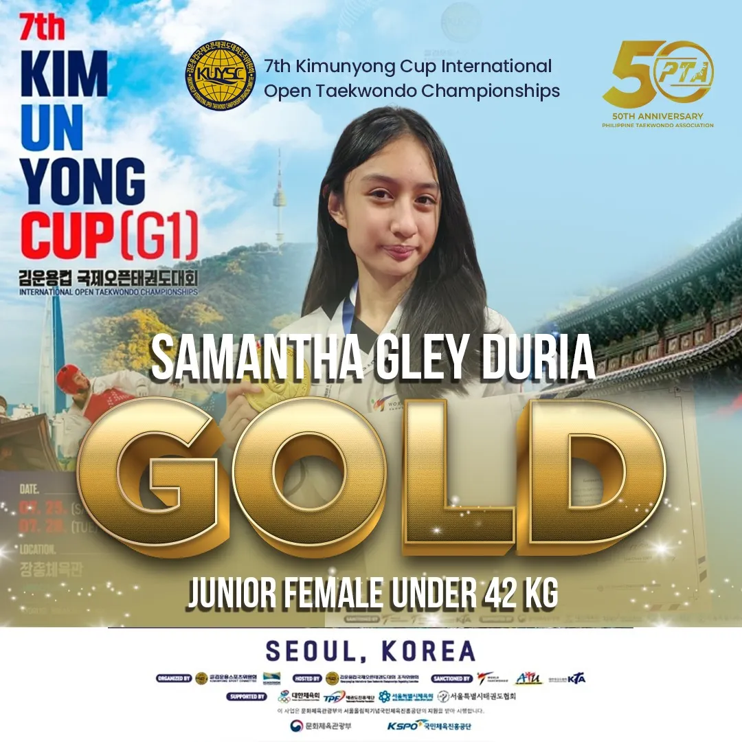 7th Kimunyon Cup International Open Taekwondo Championships Medalist