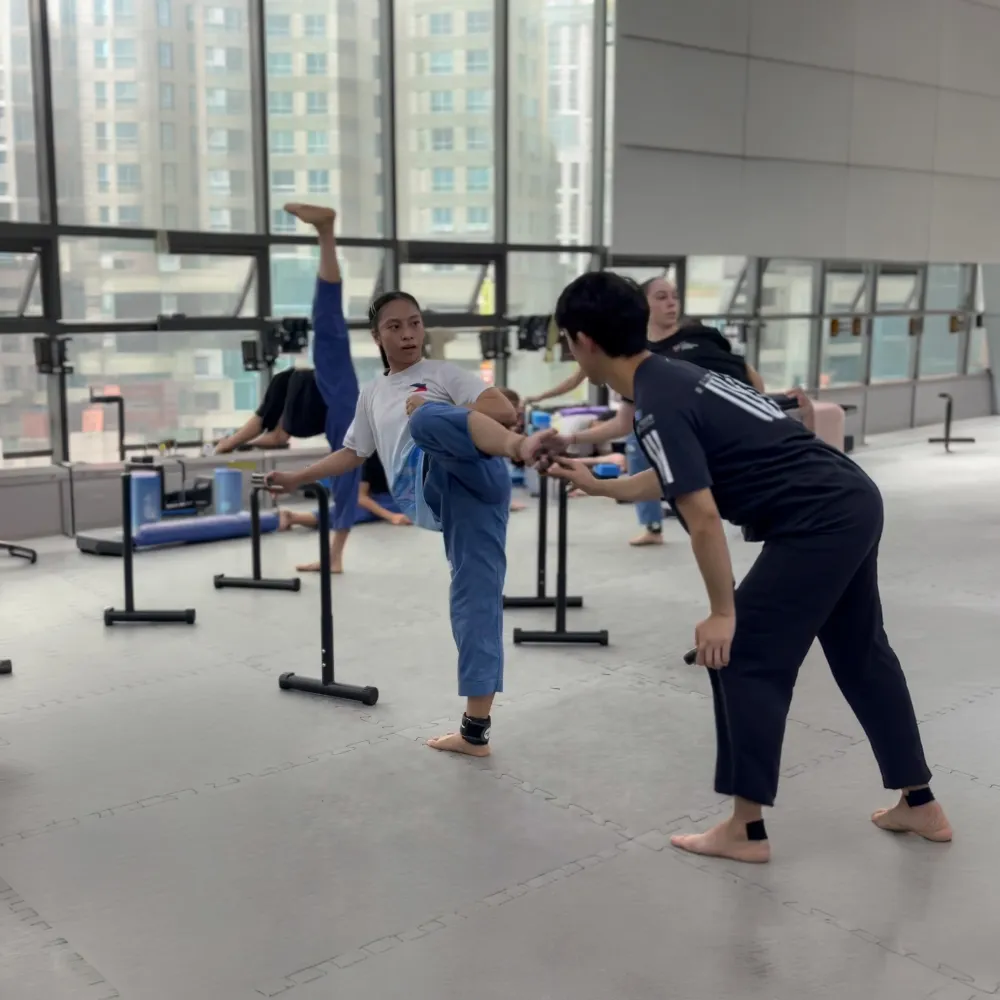 National Team Practicing in Korea